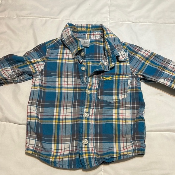 Carter's Other - Carters 12 Mos Baby Boy Long Sleeve